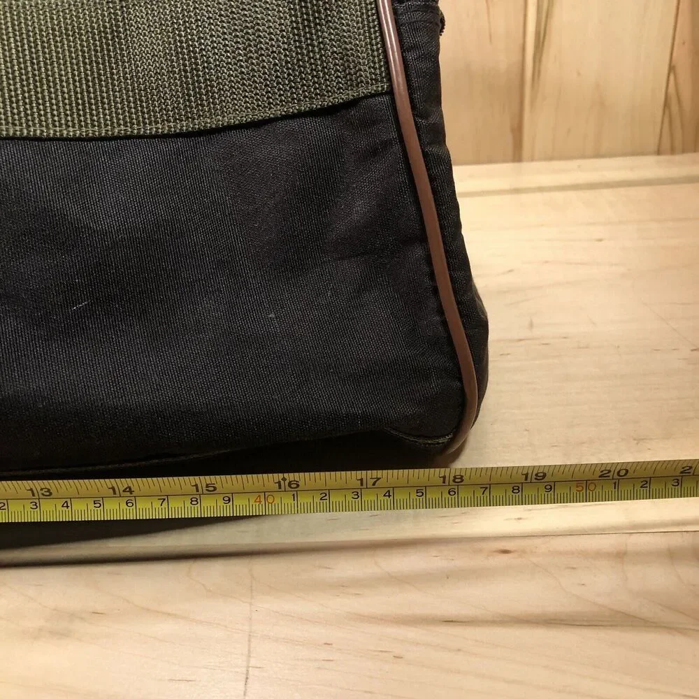 RICARDO OF BEVERLY HILLS TROUSDALE Carry-on Duffle Shoulder BAG Case Green